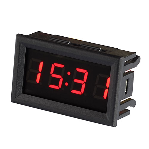 Orologio da auto CKR5426 a led rossi