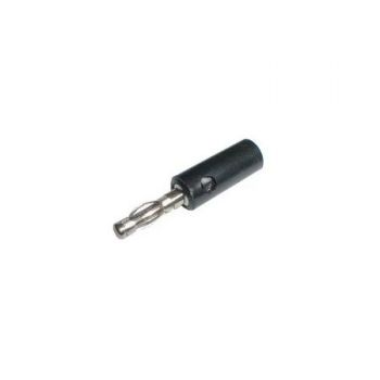 Spina a banana 4 mm nera