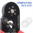 Pinza per terminali a tubetto HSC8 6-6A