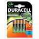 Batterie ricaricabili Duracell Supreme AAA